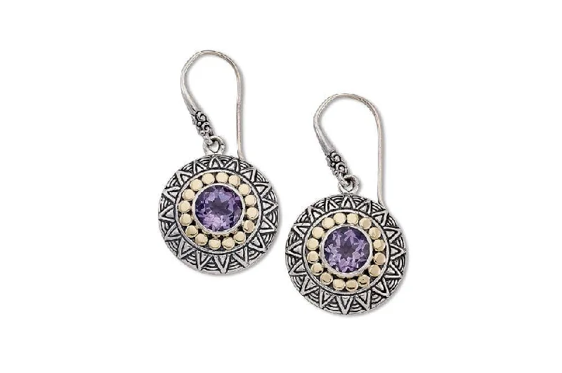 layered earrings for women -Tribe Earrings- Amethyst