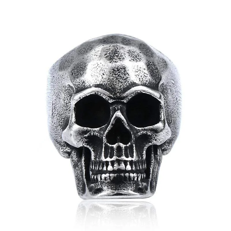 minimalist rings for women -Men's Gothic Punk Skull Ring