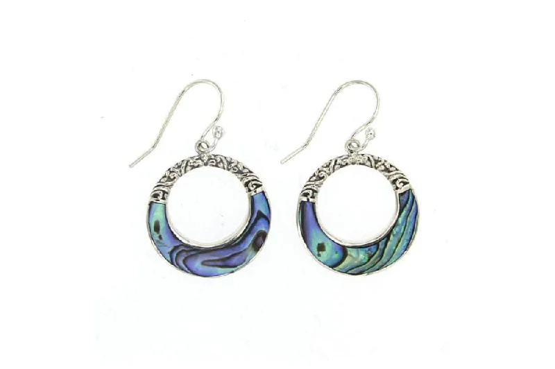 charm earrings for women -Tanglad Earrings- Abalone