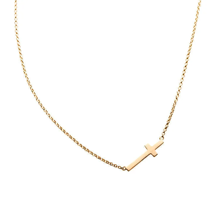 adjustable gold necklaces for women -Cecilia Necklace Gold