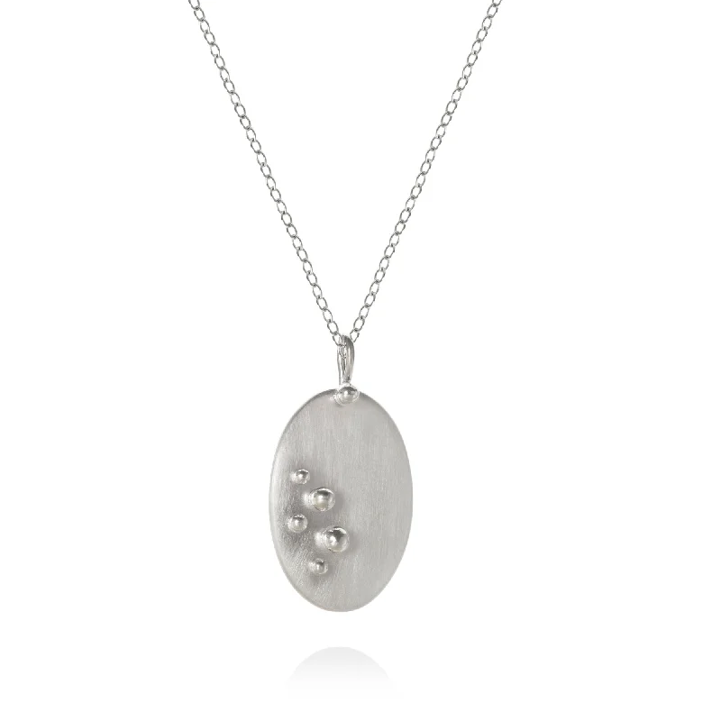 delicate chain necklaces for women -Delphis Silver Necklace