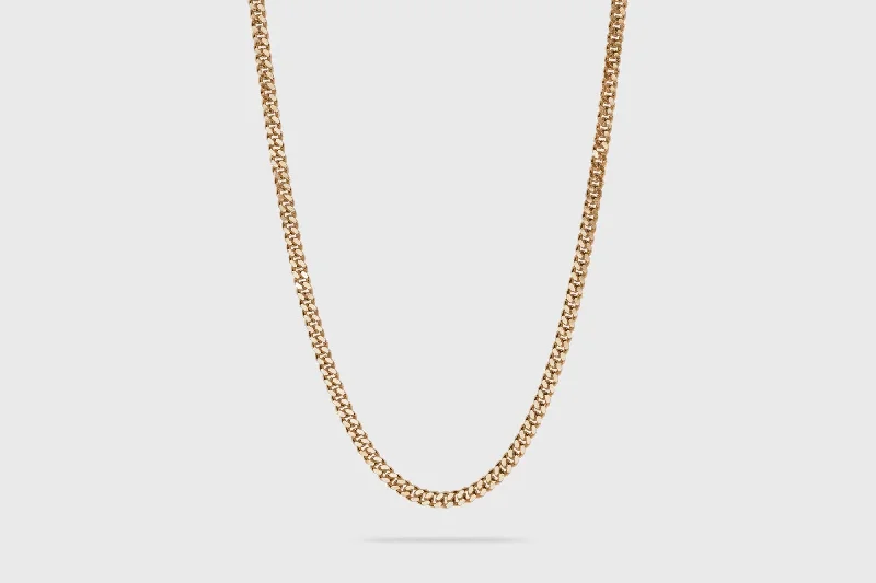 statement piece necklaces for women -IX Curb 14K Gold Necklace