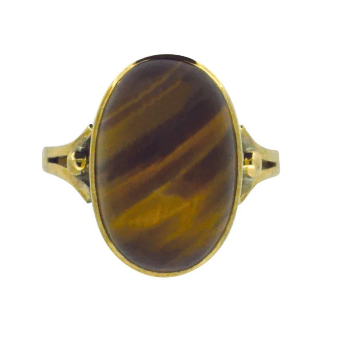 infinity rings for women -Tiger's Eye Ring