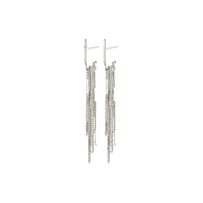 wedding earrings for women -KAYLEE earrings silver-plated