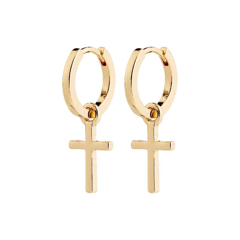 charm earrings for women -FLYNN earrings gold-plated