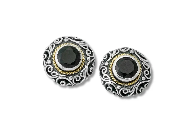 elegant earrings for women -Imun Earrings- Onyx