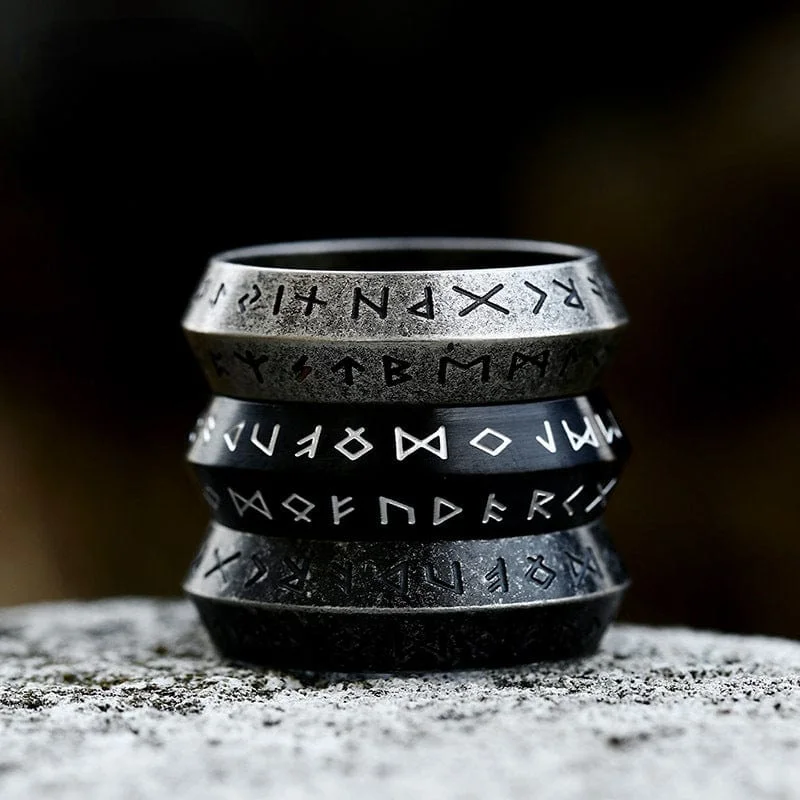 contemporary wedding rings for women -Men's Punk Vintage Ring