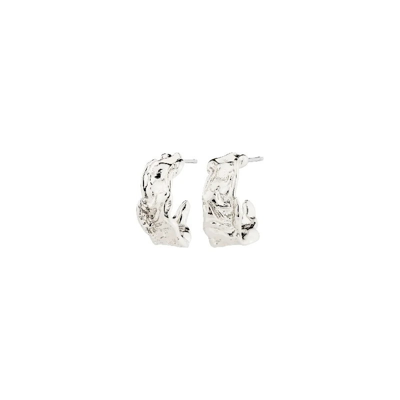 vintage-style earrings for women -ELARA earrings silver-plated