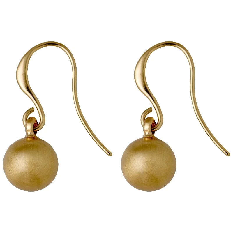 minimalistic earrings for women -AMALIA earrings gold-plated