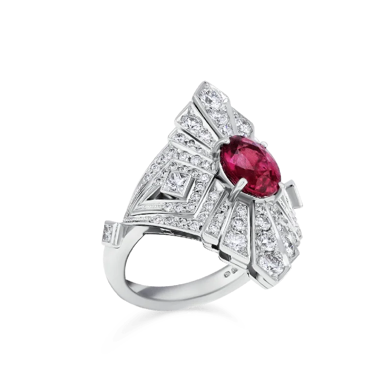 classic wedding rings for women -Nefertiti Ring