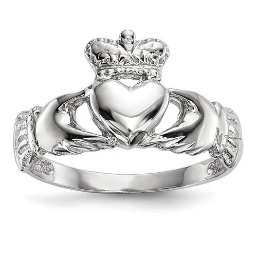 dazzling necklaces for women -14k Gold Claddagh Ring