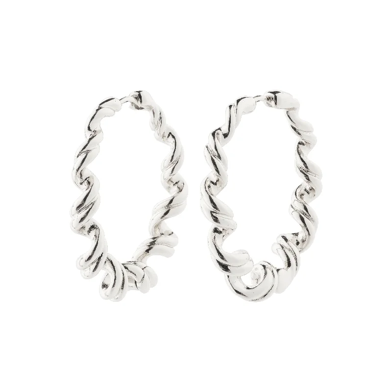 charm earrings for women -LARISA earrings silver-plated