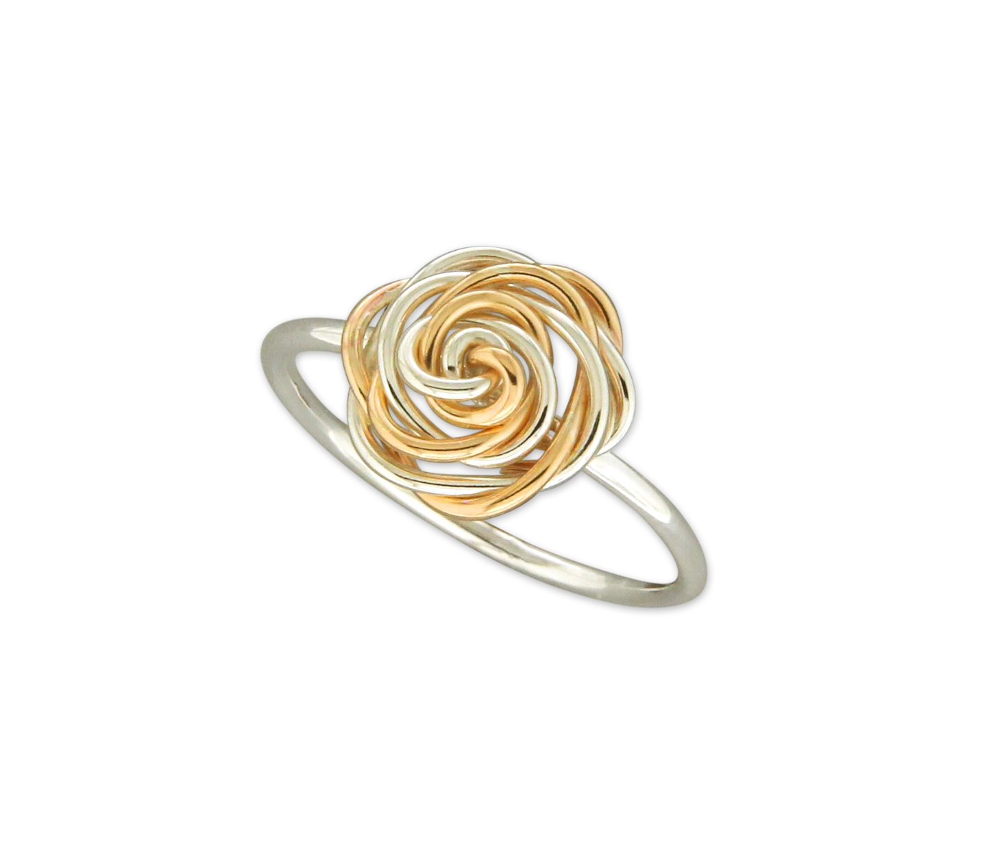 infinity engagement rings for women -Rosette Ring