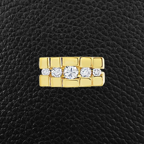 white gold engagement rings -Gold & Diamond Estate Ring