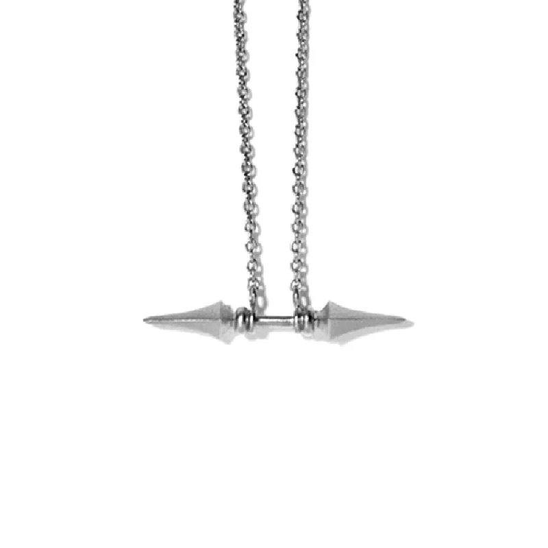 anniversary gift necklaces for women -Miss Namia Necklace Grey (43 Cm)