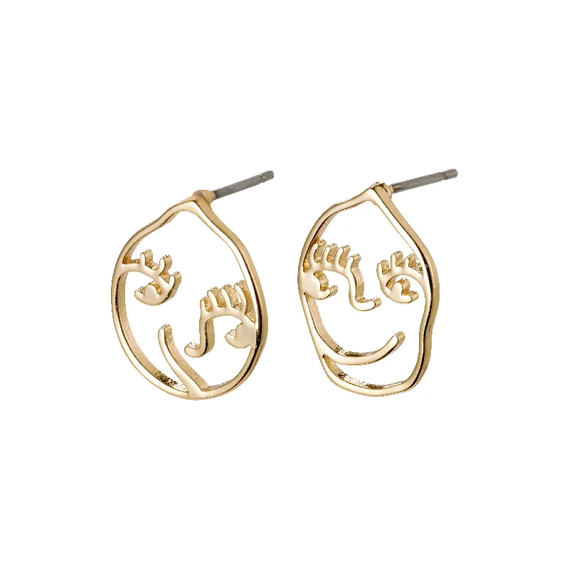 butterfly earrings for women -DEBRA earrings gold-plated