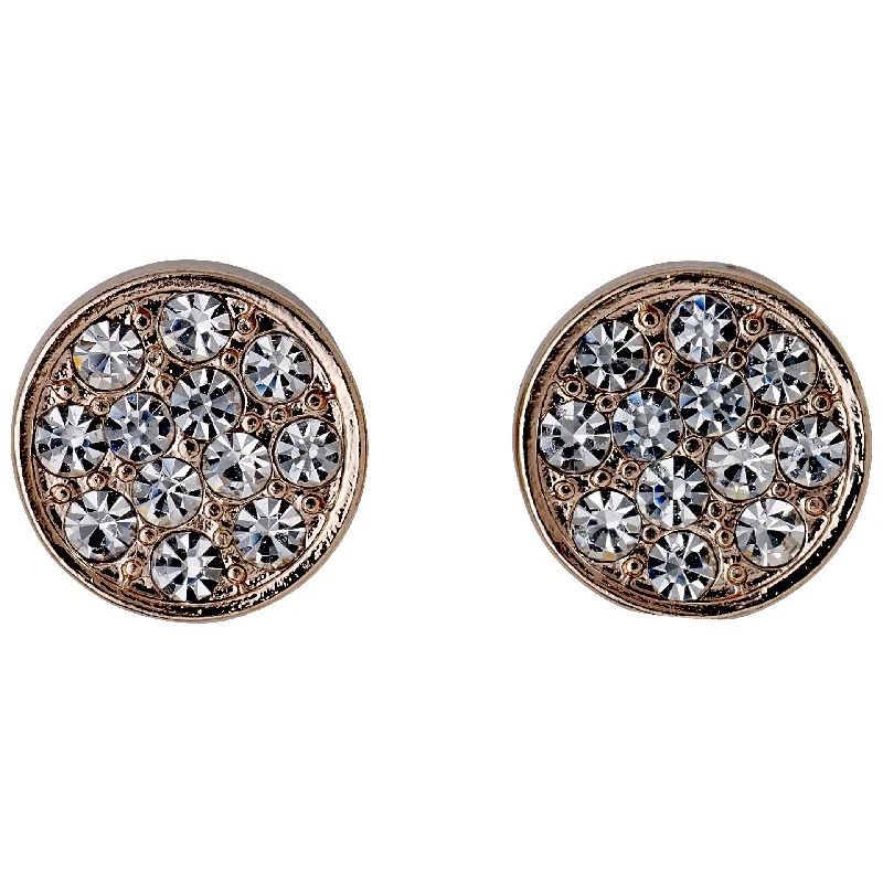 silver earrings for women -GRACE earrings rosegold-plated