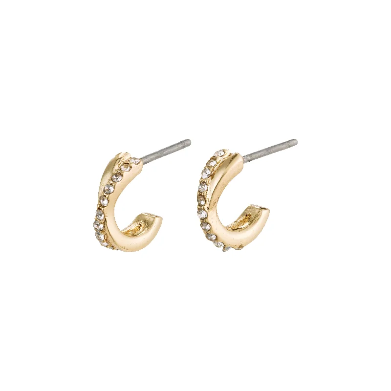 teardrop earrings for women -ANOUK earrings gold-plated