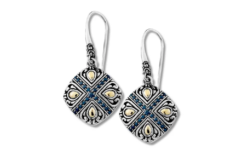 statement earrings for women -Simbolon Earrings- Black Spinel