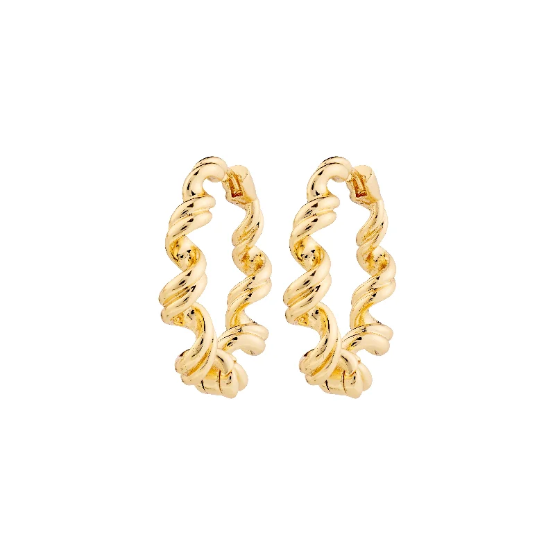 pearl earrings for women -LARISA earrings gold-plated