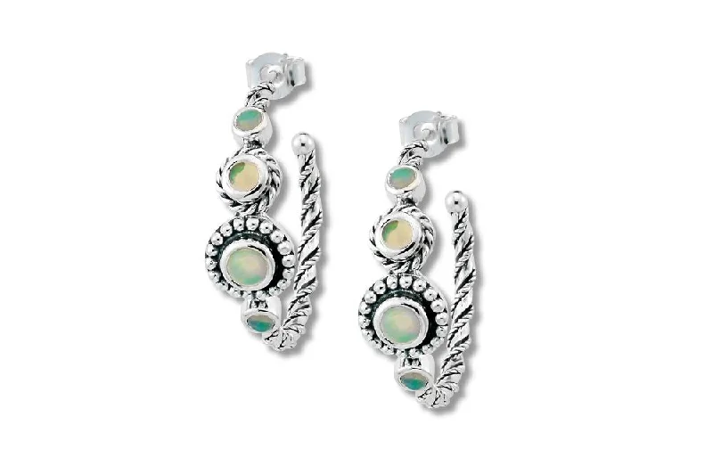 dazzling earrings for women -Sebali Earrings- Opal