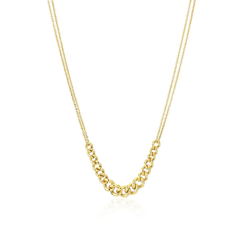 chic necklaces for women -Oria 18K Gold Plated Necklace