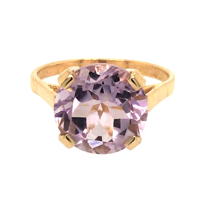 wedding bands for women -Amethyst Ring