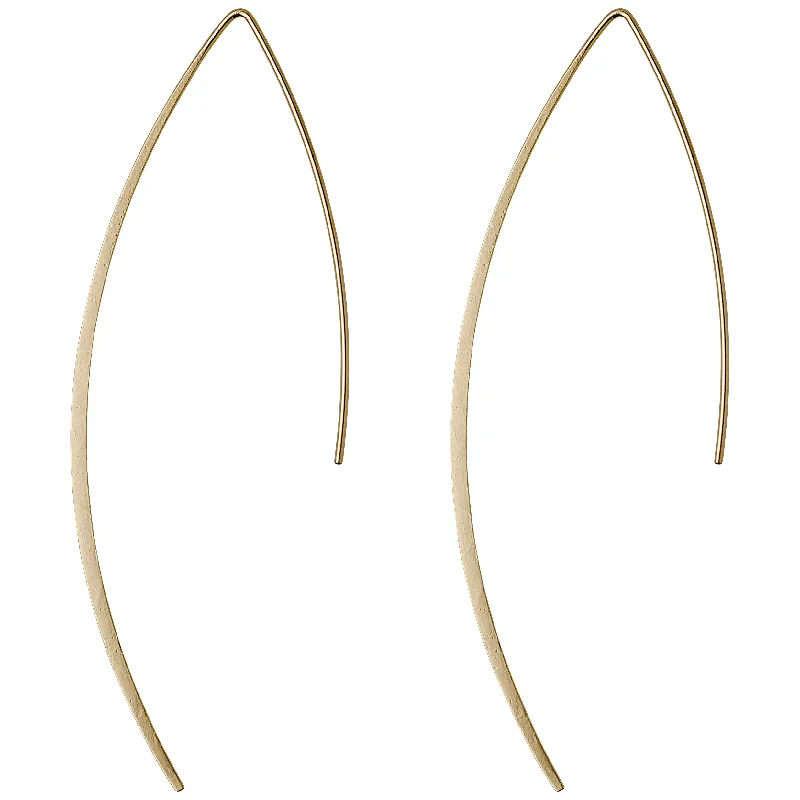 wedding earrings for women -GRACE earrings gold-plated