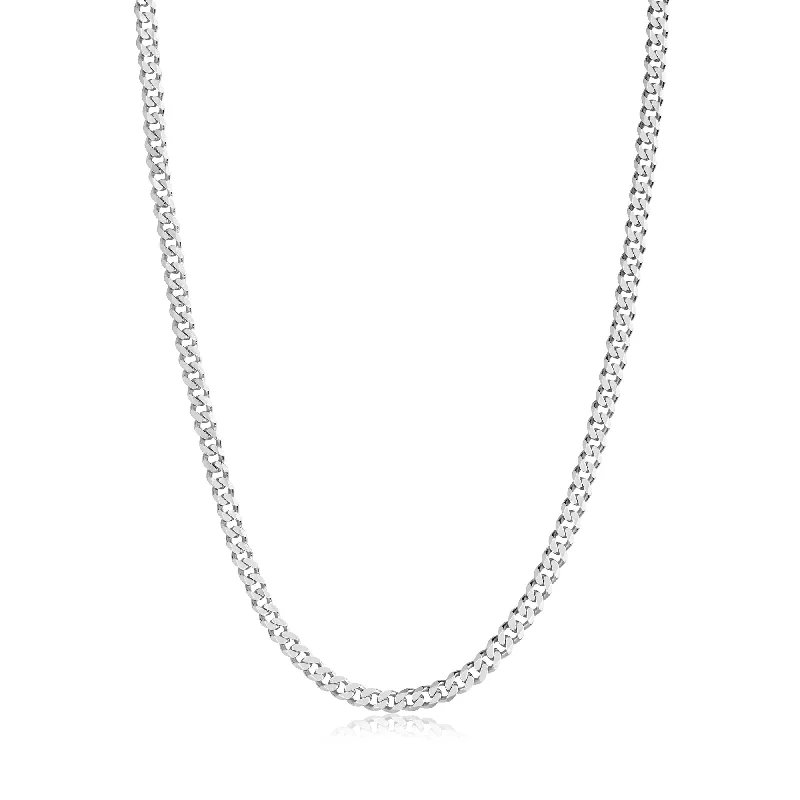 eco-friendly necklaces for women -Strada Silver Necklace