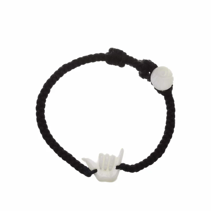 minimalist charm bracelets for women -Shaka Bracelet