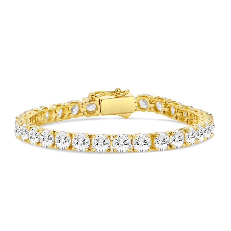 gemstone bracelets for women -30 Carat Straight Line Bracelet Men's