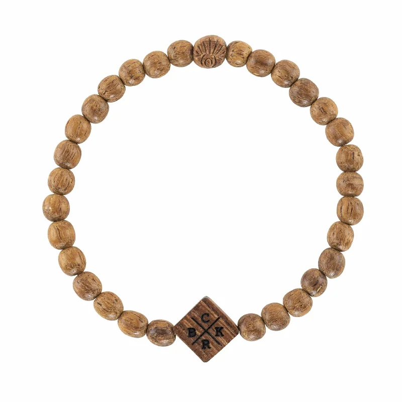 fashion bracelets for women -Wood Custom Crossed Paths® Bracelet