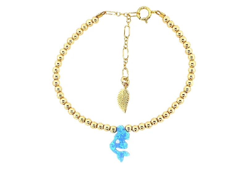 spiral bracelets for women -Mermaid OPAL Bracelet