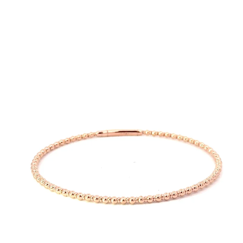 spiral bracelets for women -14 Karat Bangle Bracelet