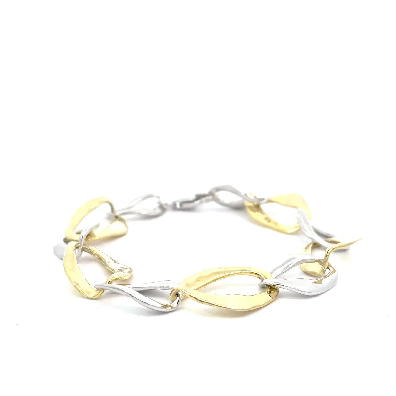 elegant bangles for women -Jorge Revilla Together Two Tone Bracelet