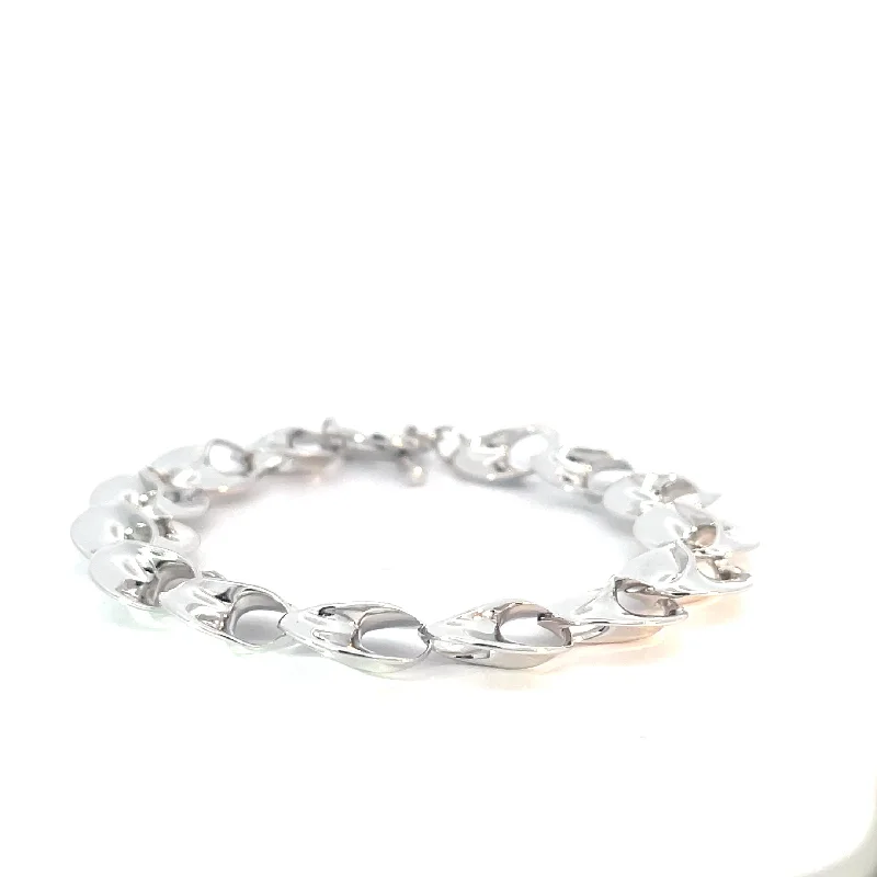 moonstone bangles for women -Love Silver Collection Bracelet